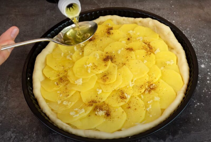 Пирог с картофелем по монастырскому рецепту. Тесто на воде: коротко, ясно и вкусно