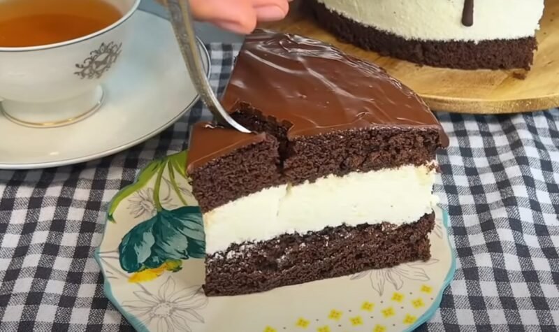 Нереально вкусный торт "Эскимо". Много лет готовлю по этому рецепту: простой рецепт домашнего торта
