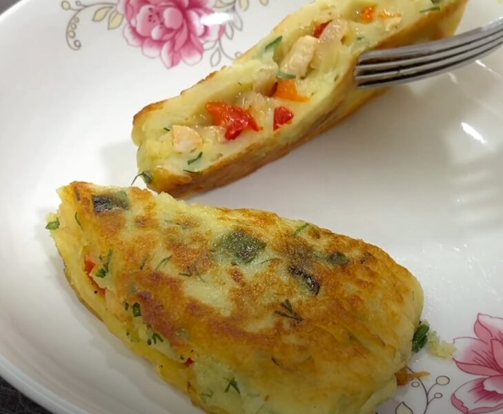 Попробуйте приготовить вот такой картофель. Аппетитные пирожки с вкусной и сочной начинкой