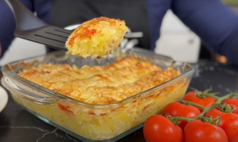 К этому рецепту возвращаюсь снова и снова. Куриная запеканка для вкусного ужина
