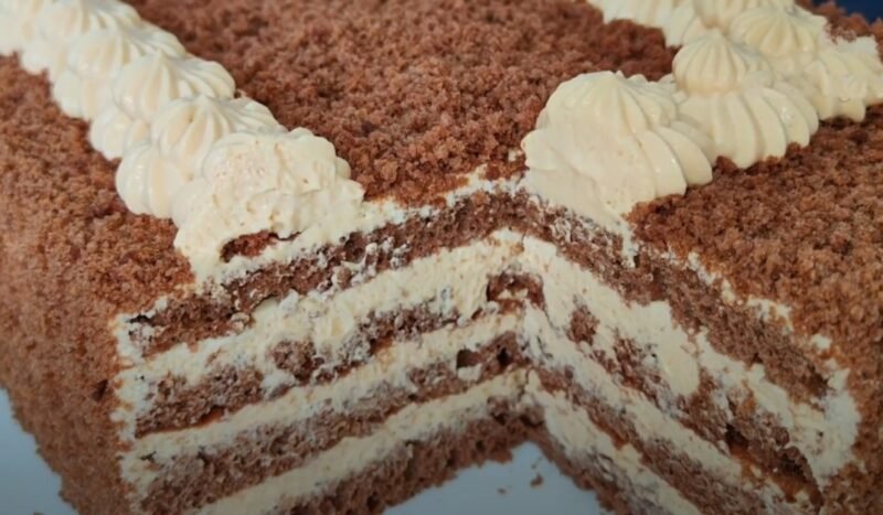 Этот торт в 2 раза  вкуснее Медовика и Наполеона. Рецепт за копейки: готовлю за 30 минут