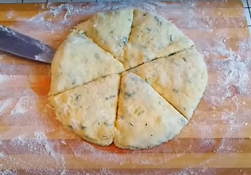 Ленивые пирожки из картофельного теста. Без лепки - то, что нужно для быстрого перекуса