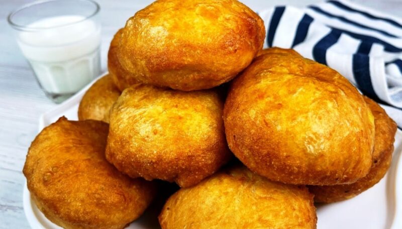 Пирожки больше не готовлю, беру обычную картошку. Пышки на сковороде: вкусно и просто